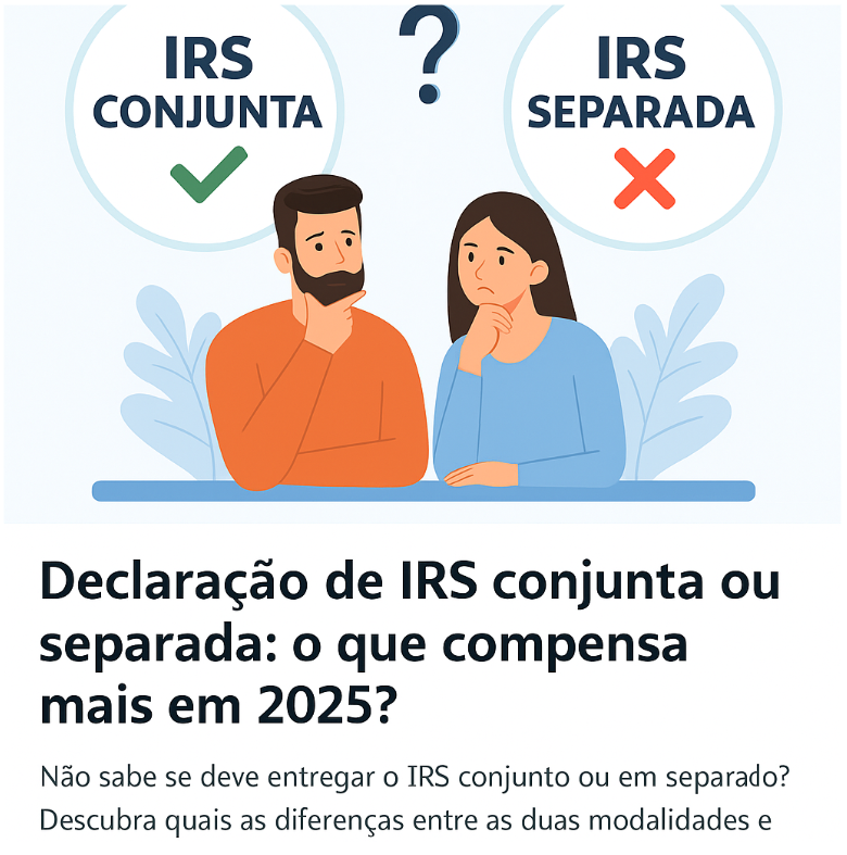 irs conjunta ou separada