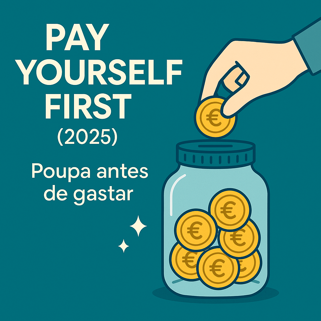 Método Pay Yourself First em 2025: pagar-se primeiro para garantir poupança