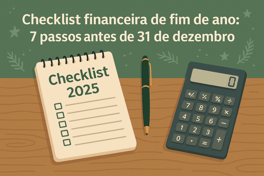 checklist financeira fim de ano