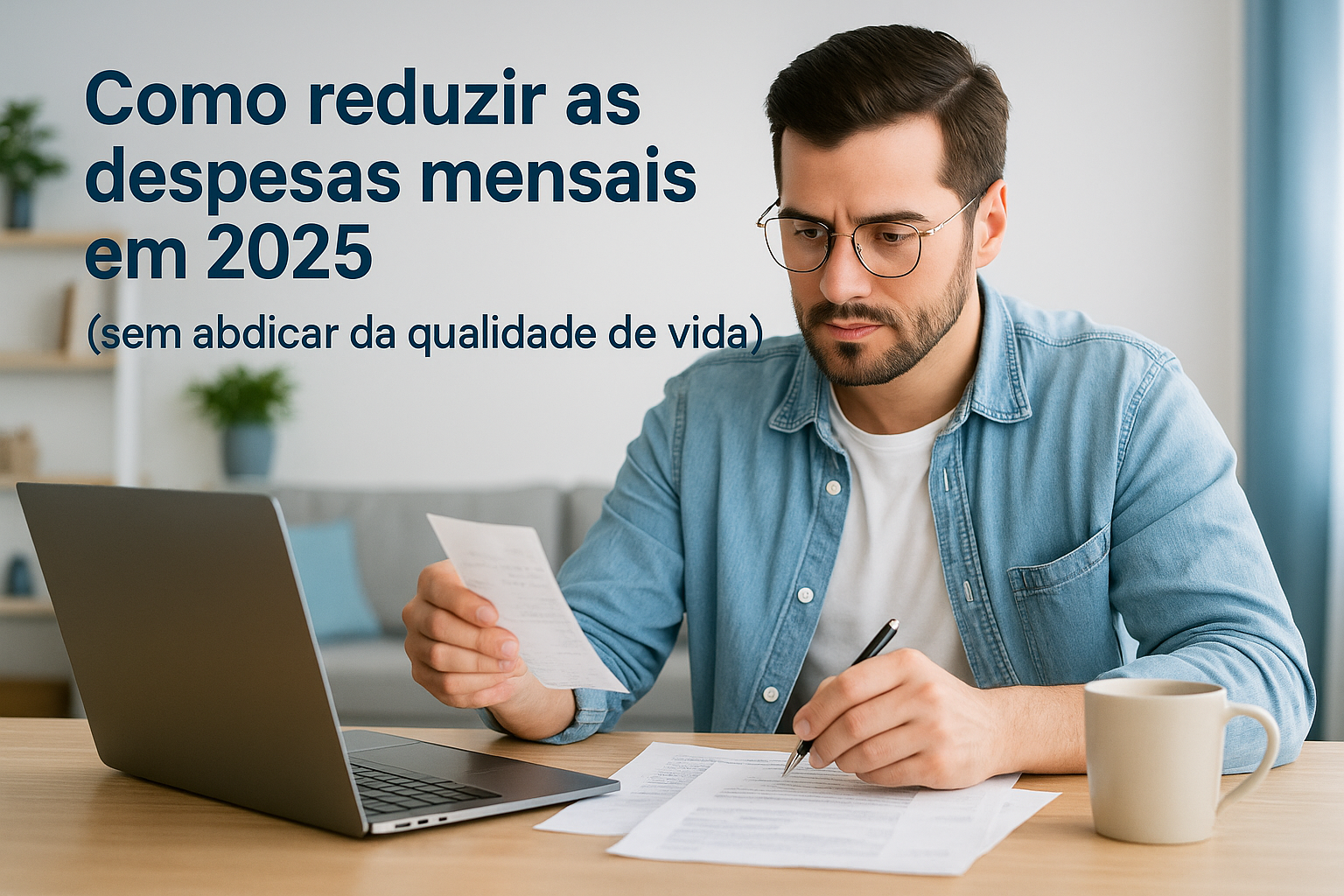 reduzir despesas mensais 2025