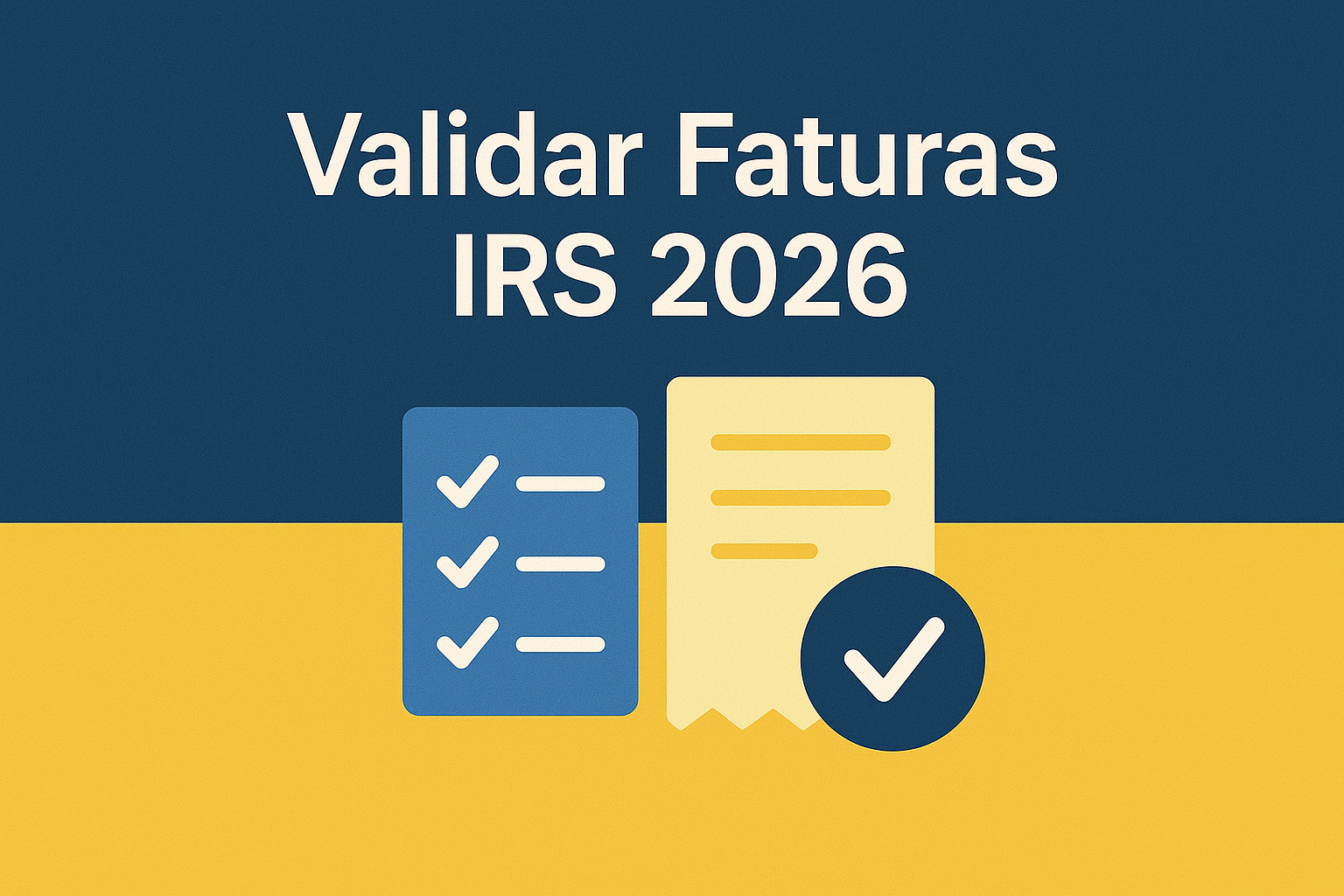 Validar faturas IRS 2026